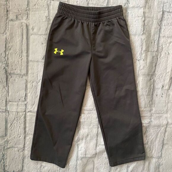 Under Armour toddler boys 4 pull on athletic pants grey - Picture 1 of 4
